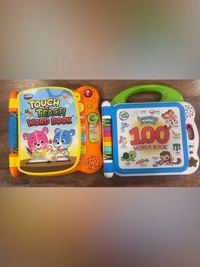 VTech and Leap Frog Touch Learning Books